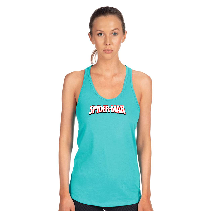 Women's Spider Man Next Level Ideal Racerback Tank