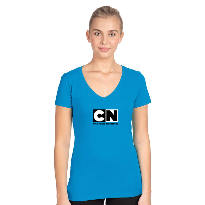 Women's Cartoon Network Next Level Ideal V-Neck T-Shirt