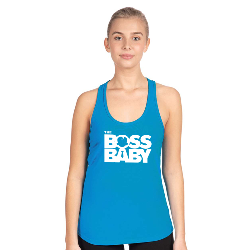 Women's Boss Baby Next Level Ideal Racerback Tank
