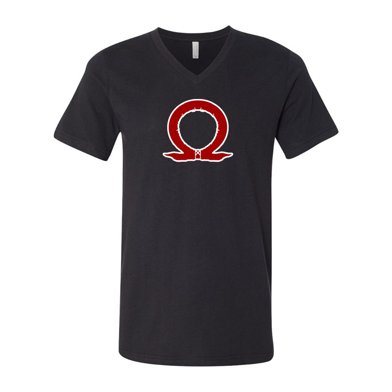 God Of War BELLA CANVAS Jersey V-Neck Tee