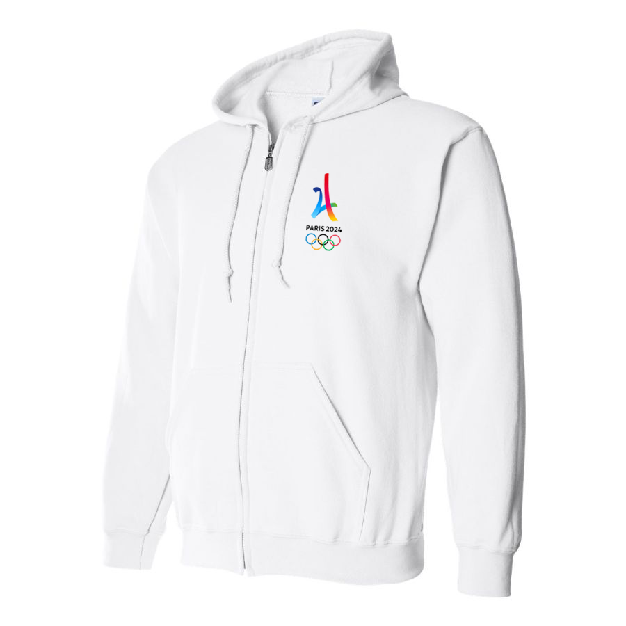 Men's Paris 2024 Olympics Zipper Hoodie