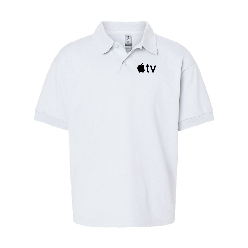 Youth's Apple TV Gildan Dry Blend Jersey Polo