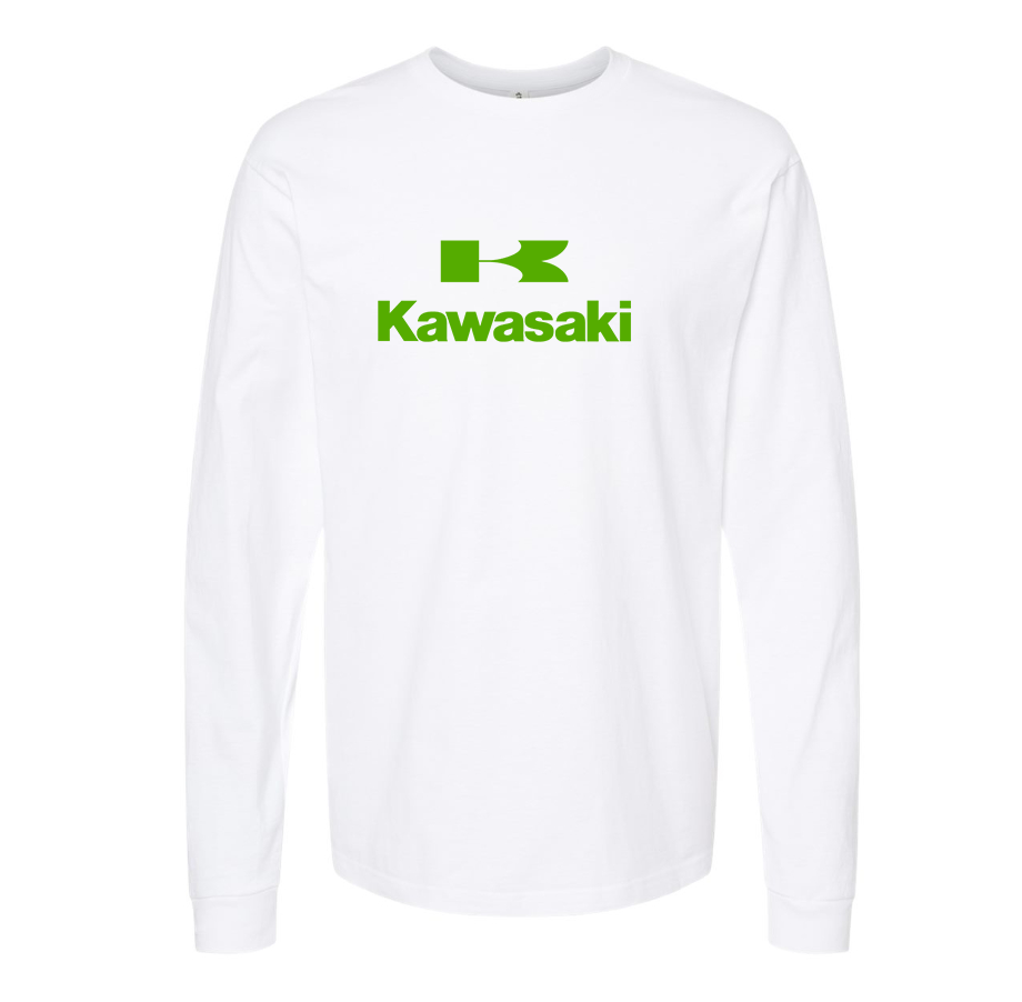 Men's Kawasaki Bike Motorcycle Long sleeves T-Shirt