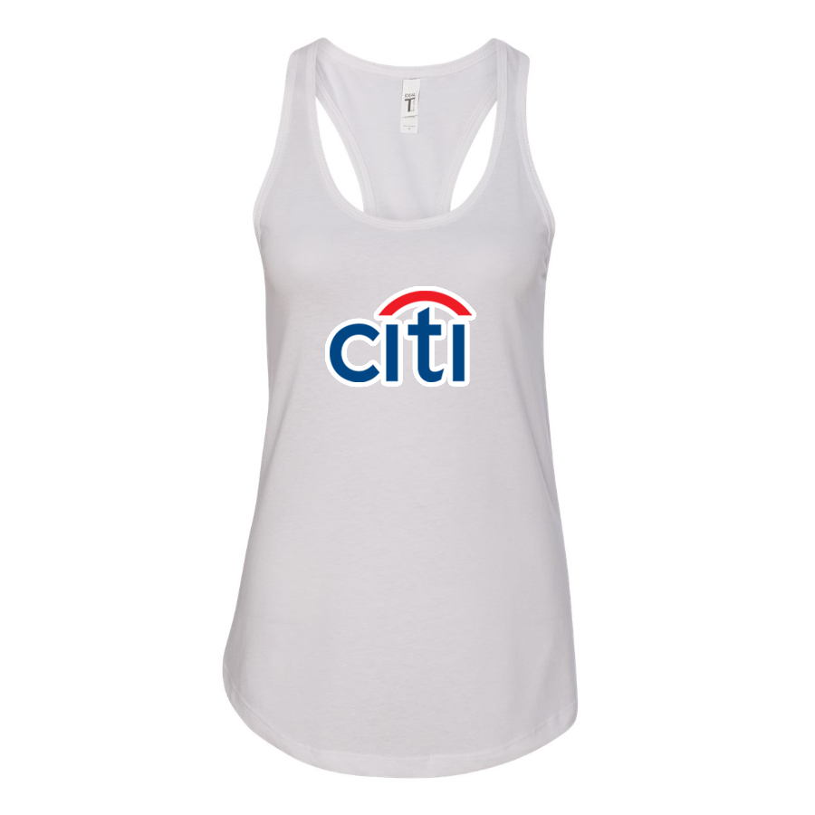 Women's Citi Bank Racerback Tank Top