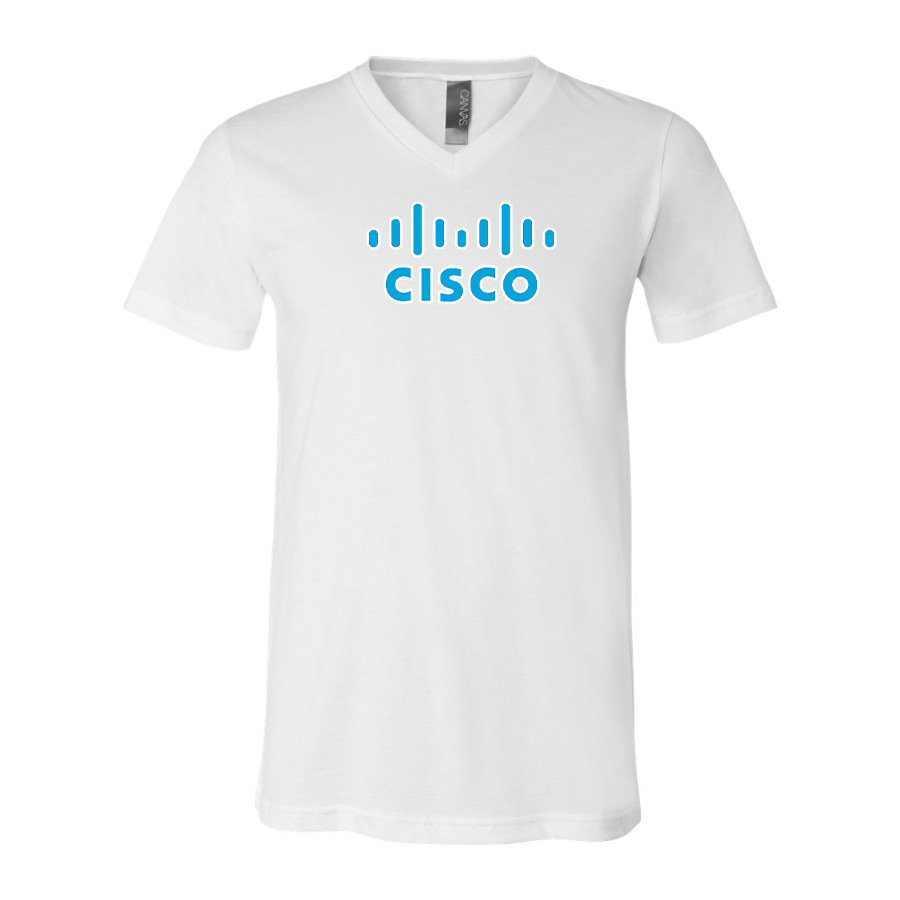 Cisco BELLA CANVAS Jersey V-Neck Tee