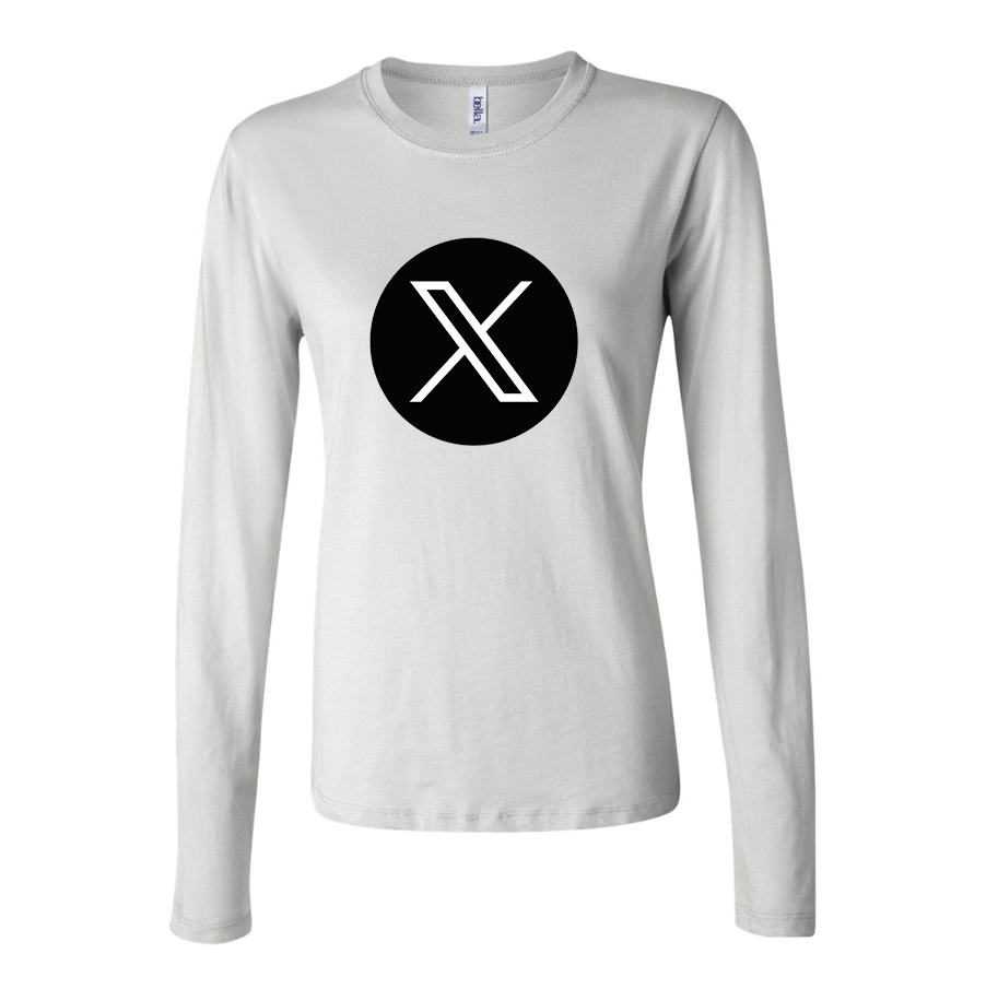 Women's Twitter X Long Sleeve T-Shirt