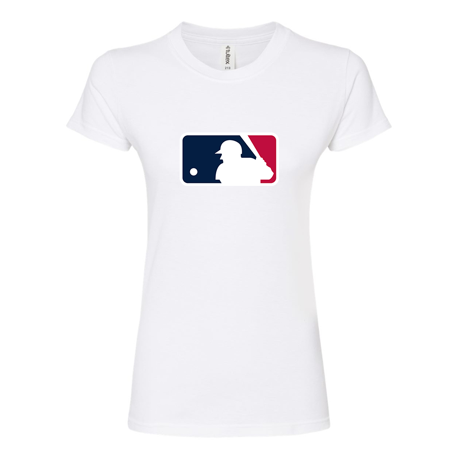 Women's Major League Baseball MLB Round Neck T-Shirt