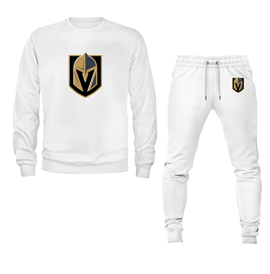 Men's NHL - Vegas Golden Knights Crewneck Sweatshirt Joggers Suit