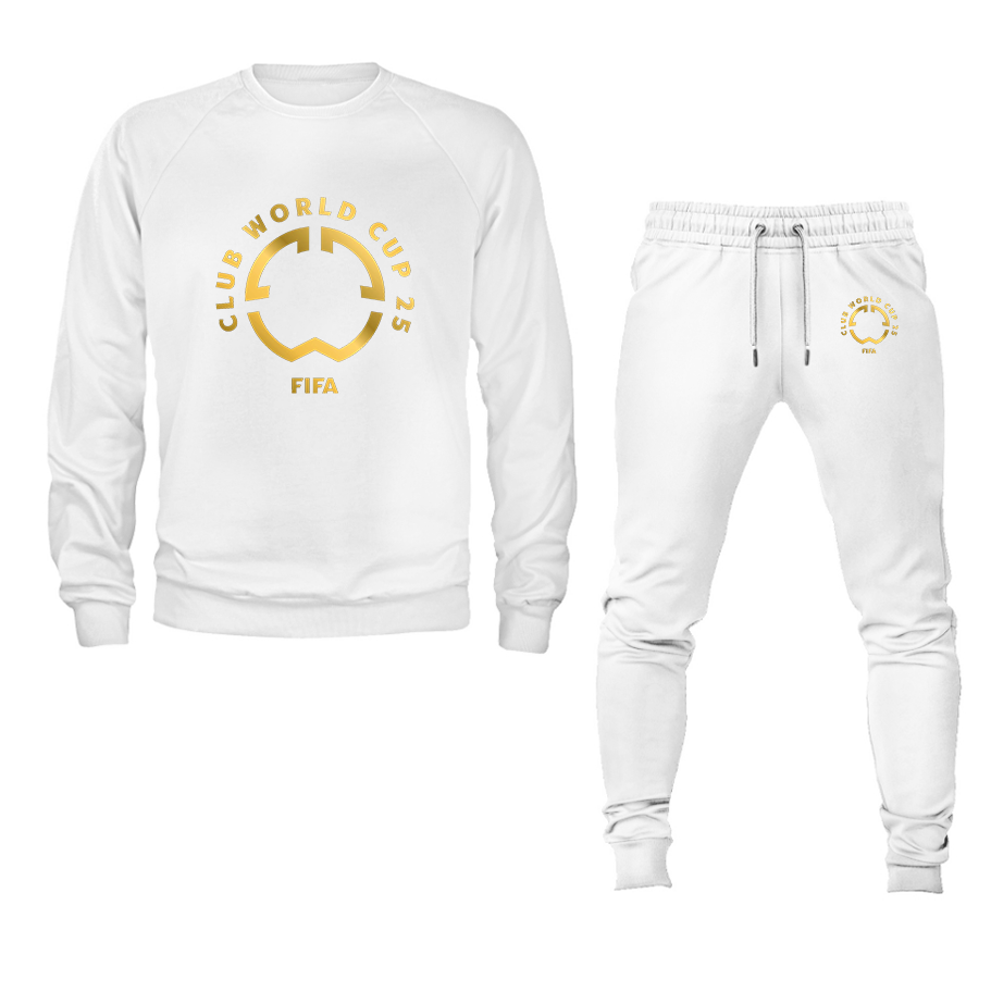 Men's Fifa World Cup 2025 Crewneck Sweatshirt Joggers Suit Set