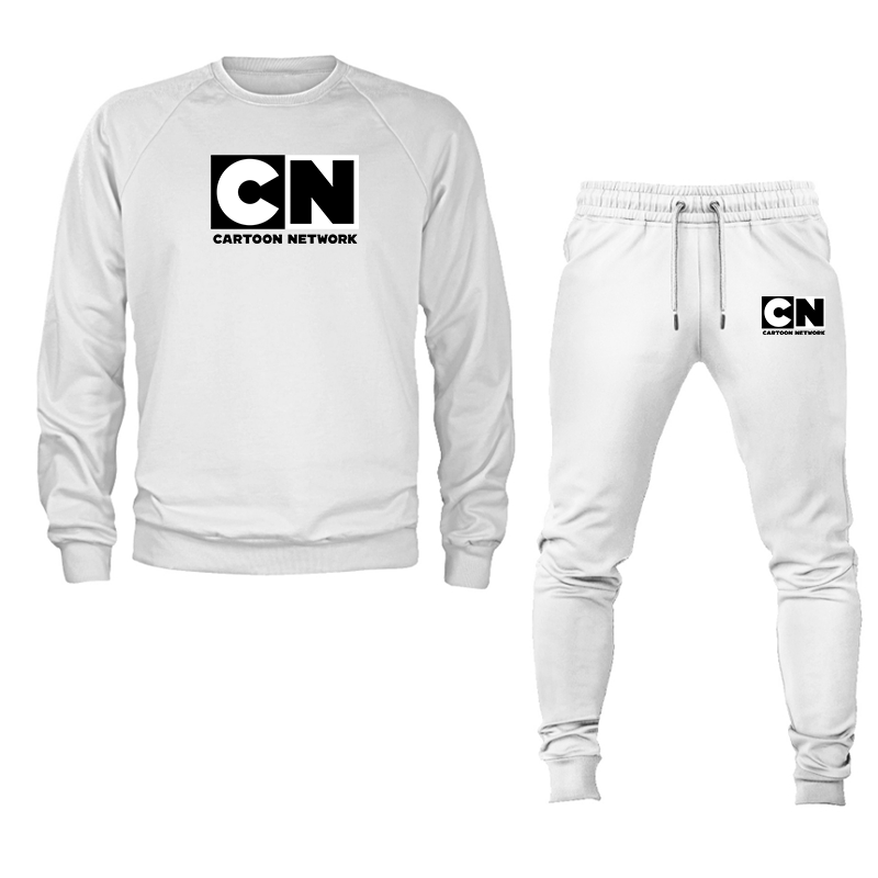 Men's Cartoon Network Crewneck Sweatshirt Joggers Set