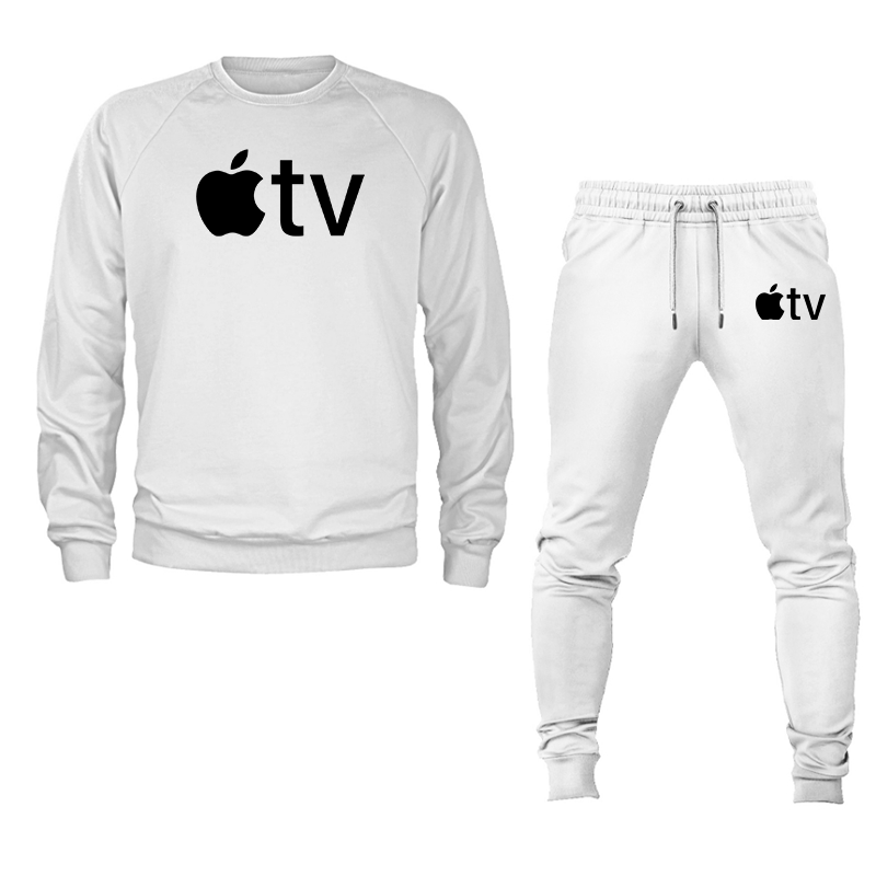 Men's Apple TV Crewneck Sweatshirt Joggers Set