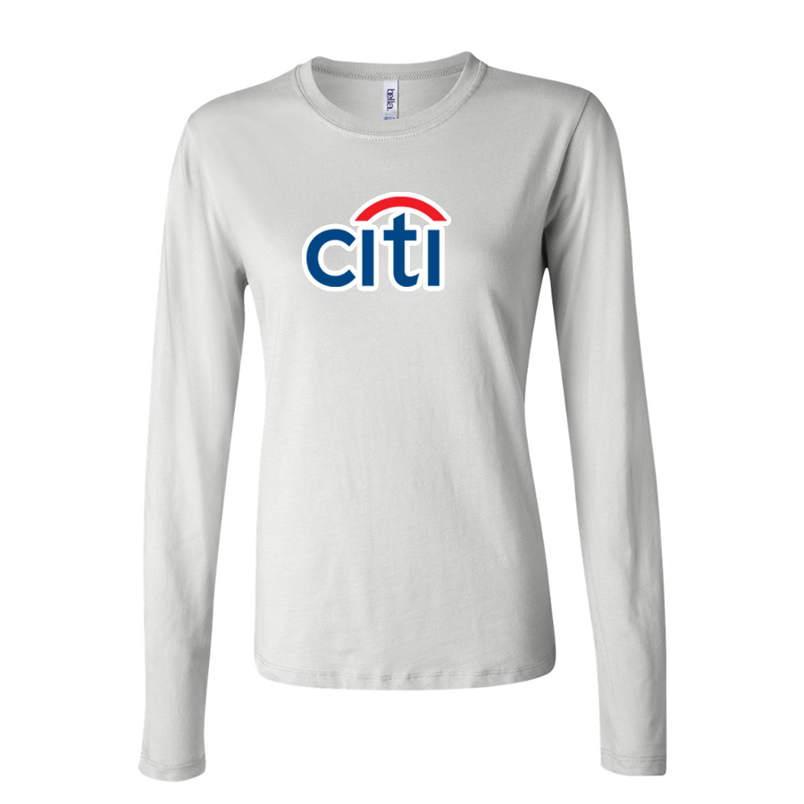 Women's Citi Bank Long Sleeve T Shirt