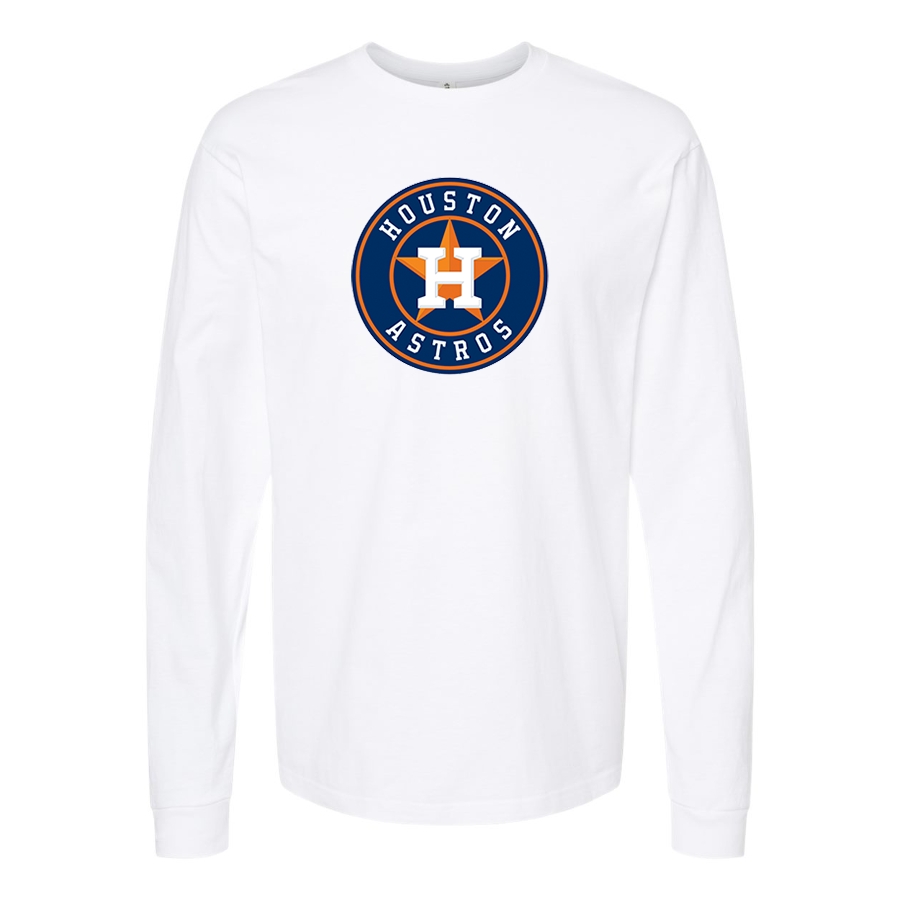 Men's Houston Astros Long sleeves T-Shirt