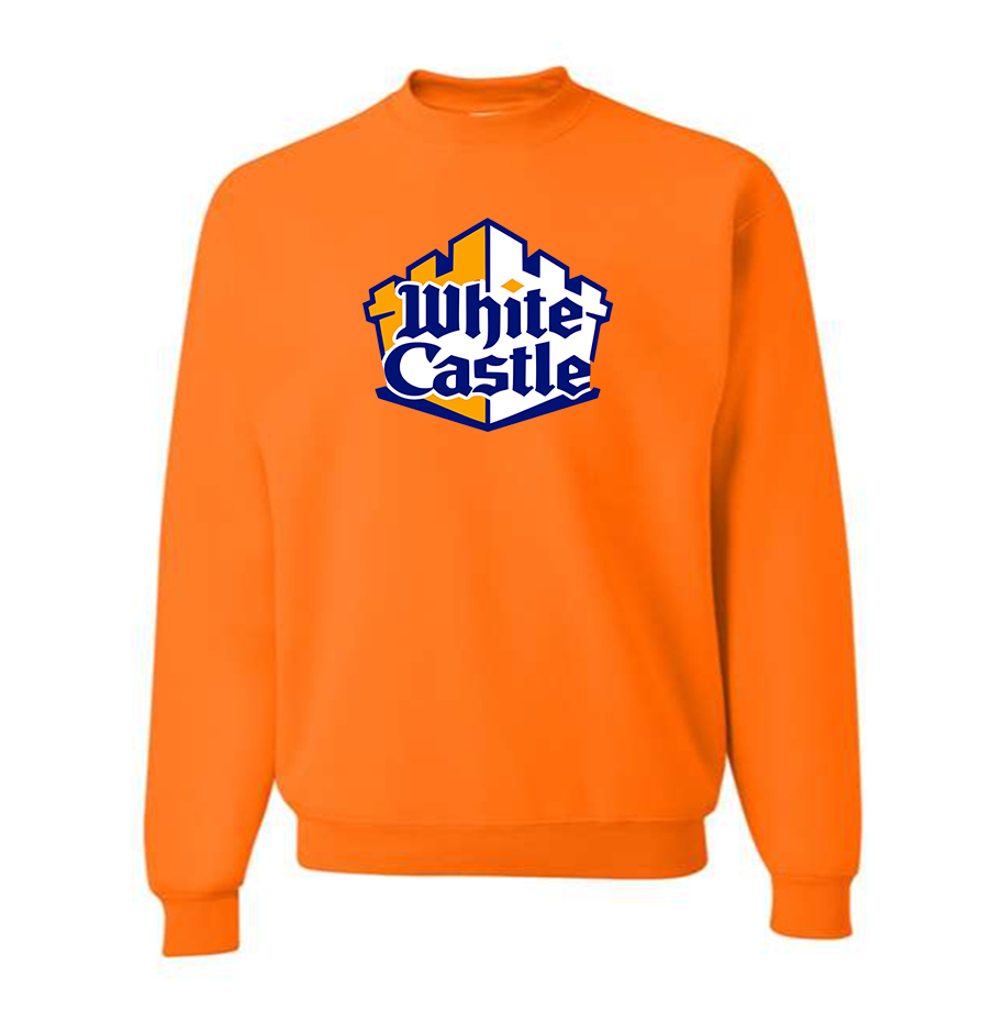 Men's White Castle Crewneck Sweatshirt