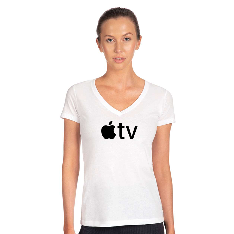 Women's Apple TV Next Level Ideal V-Neck T-Shirt