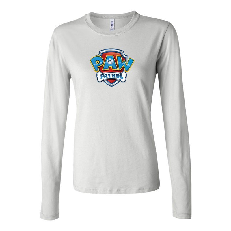 Women’s Paw Patrol BELLA CANVAS Jersey Long Sleeve Tee