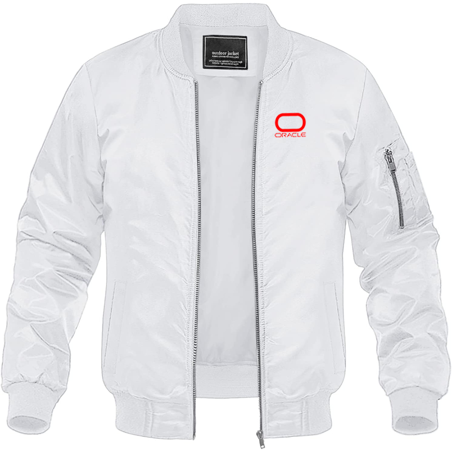 Men's Oracle Lightweight Bomber Jacket Windbreaker Softshell Varsity Jacket