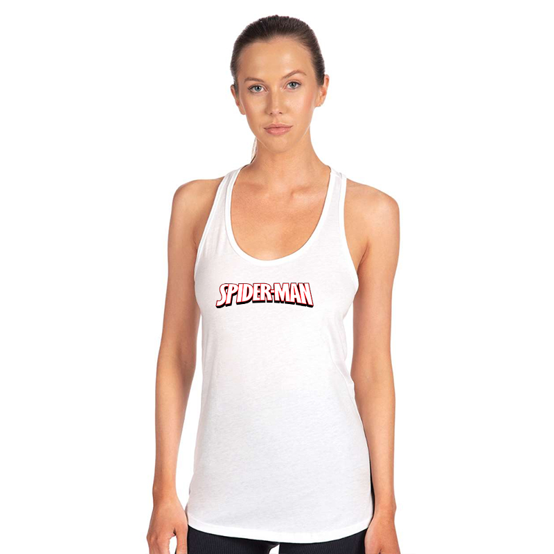 Women's Spider Man Next Level Ideal Racerback Tank