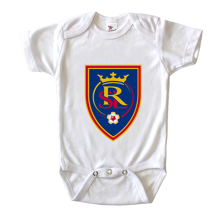 Real Salt Lake Soccer Baby Romper Onesie