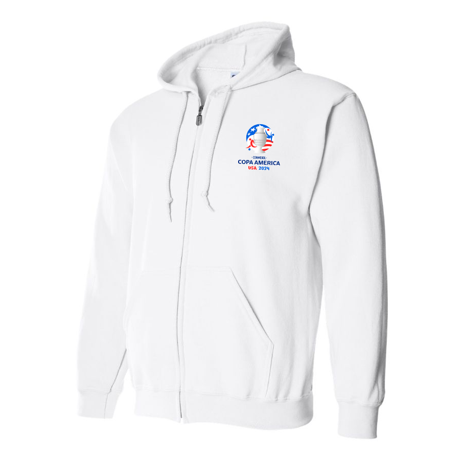 Men's Copa America 2024 Zipper Hoodie