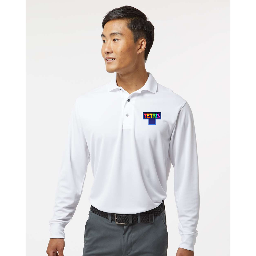 Men's Tetris Paragon Prescott Long Sleeve Polo