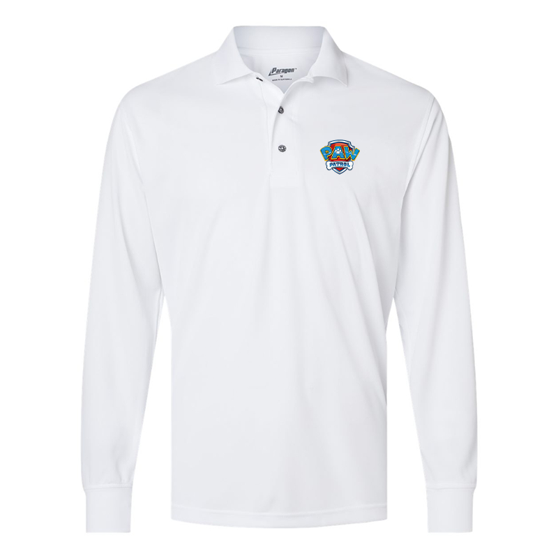Men's Paw Patrol Paragon Prescott Long Sleeve Polo