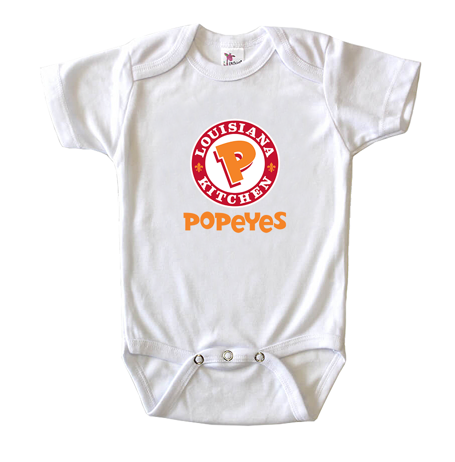 Popeyes Louisiana Kitchen Baby Romper Onesie