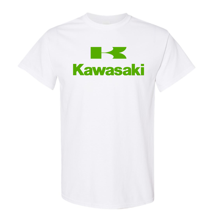 Men's Kawasaki Bike Motorcycle Cotton T-Shirt