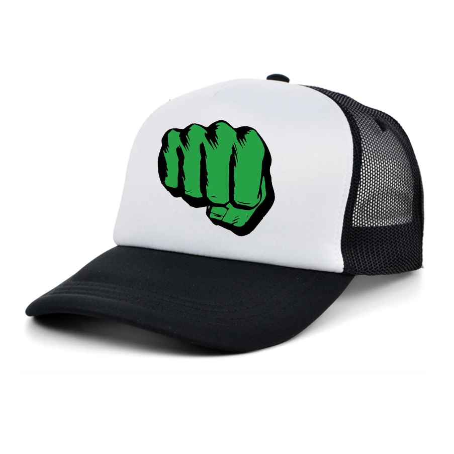 Hulk Punch Trucker Hat