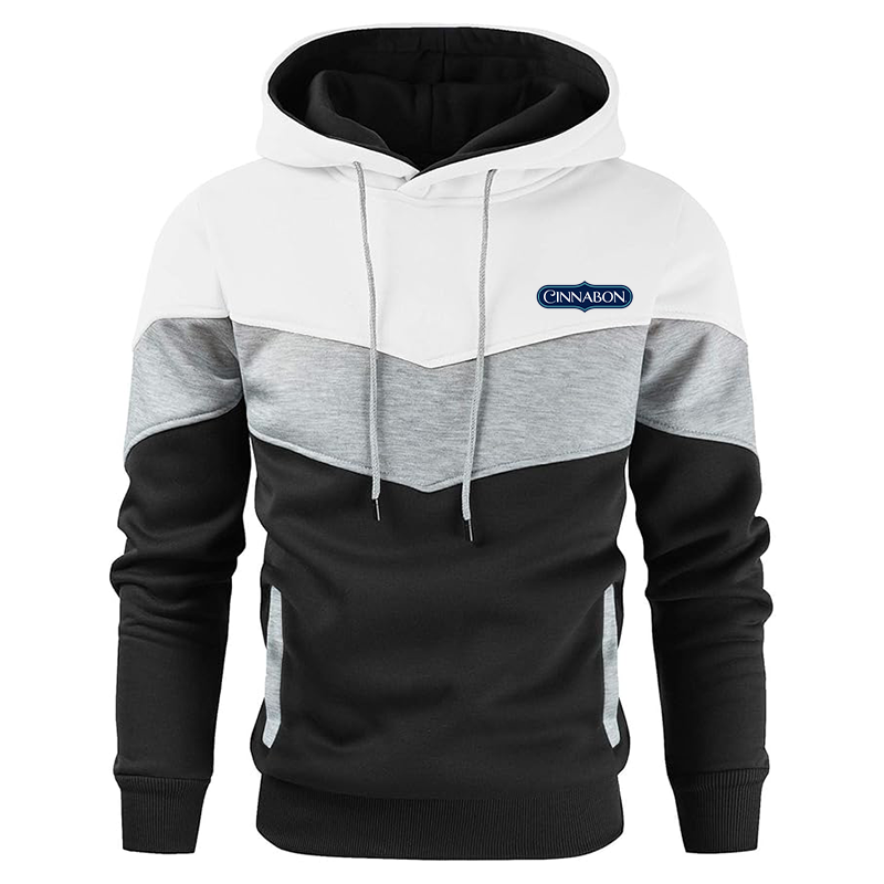 Men's New York NY Yankees Gesean Novelty Color Block Pullover Fleece Hoodie Long Sleeve Casual Sweatshirt with Pocket