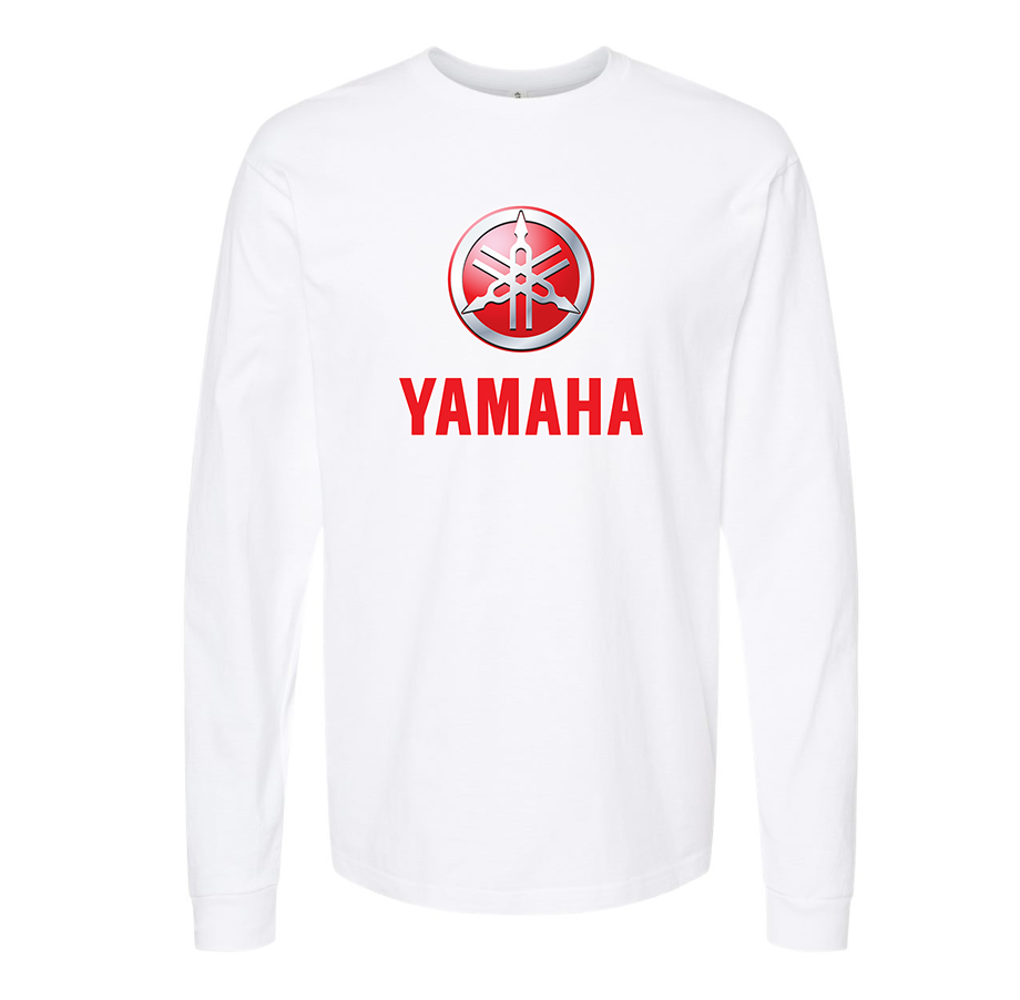 Men's Yamaha Bike Motorcycle Long sleeves T-Shirt