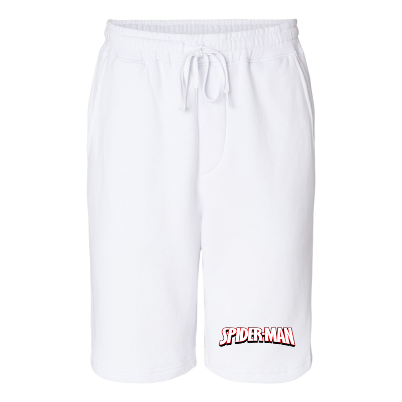 Men's Spider Man Independent Trading Co Midweight Fleece Shorts