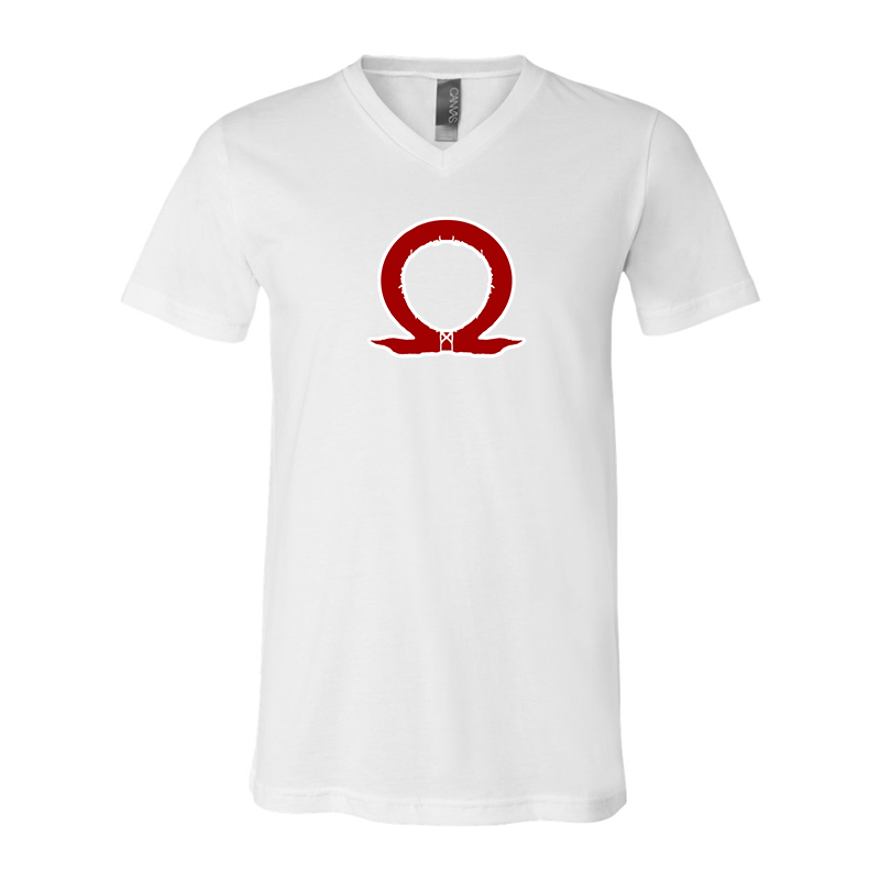 God Of War BELLA CANVAS Jersey V-Neck Tee