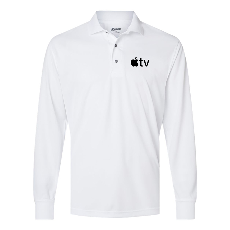 Men's Apple TV Paragon Prescott Long Sleeve Polo