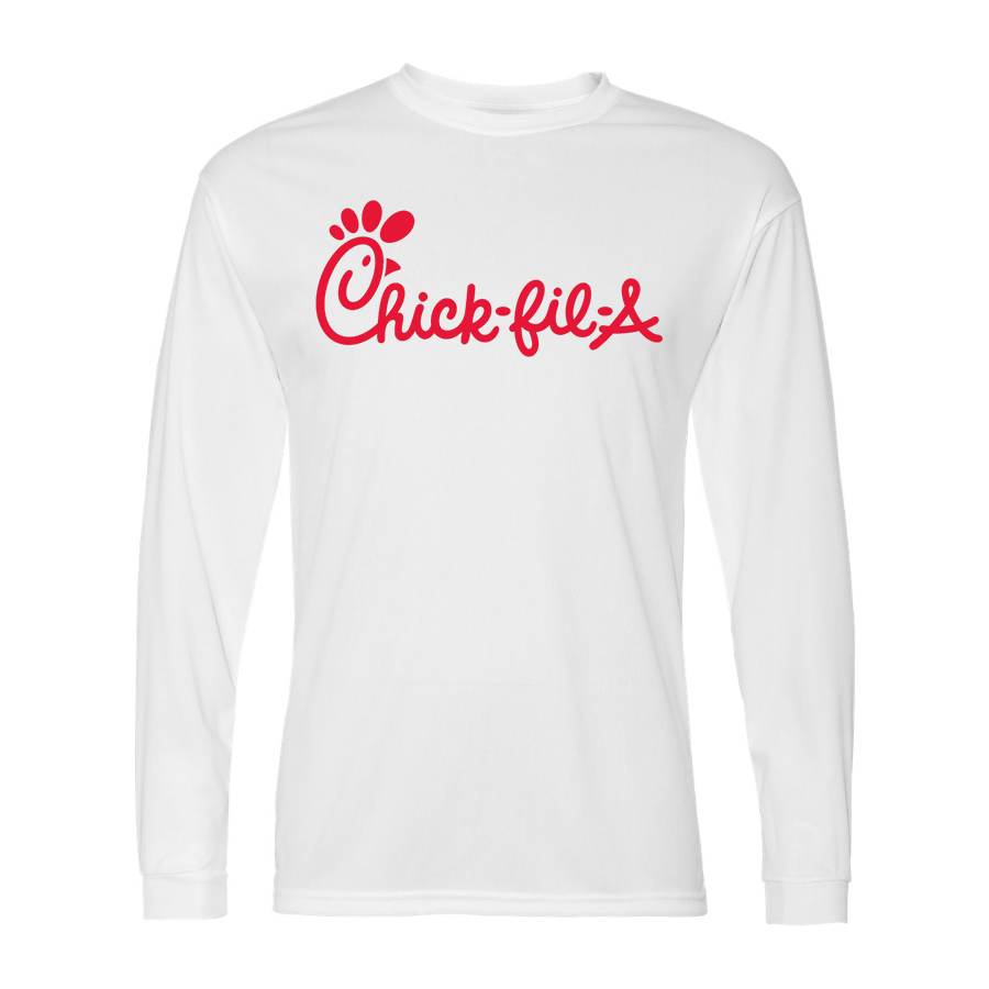 Men's Chick-fil-A Polyester Long Sleeve T-Shirt
