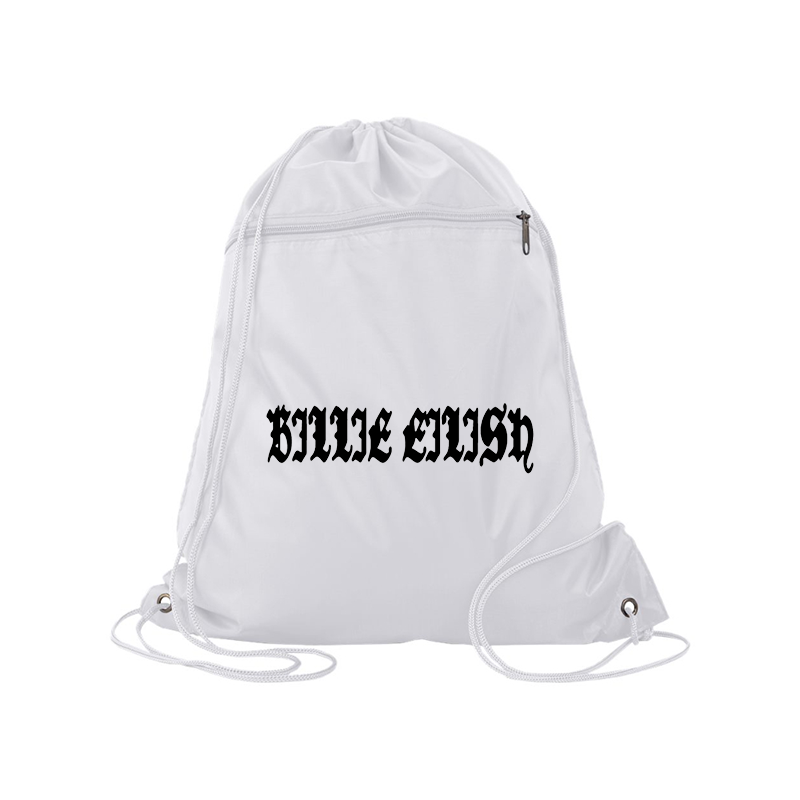 Billie Eilish Q-Tees Polyester Cinchpack