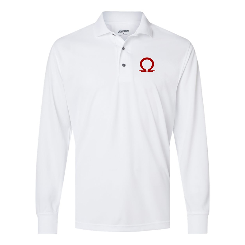 Men's God Of War Paragon Prescott Long Sleeve Polo