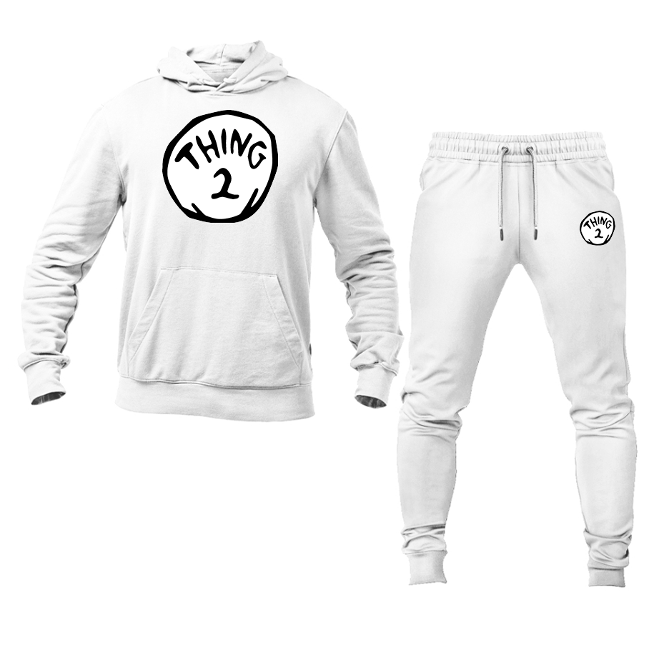 Men's Dr. Suess Thing 2 Hoodie and Joggers Set
