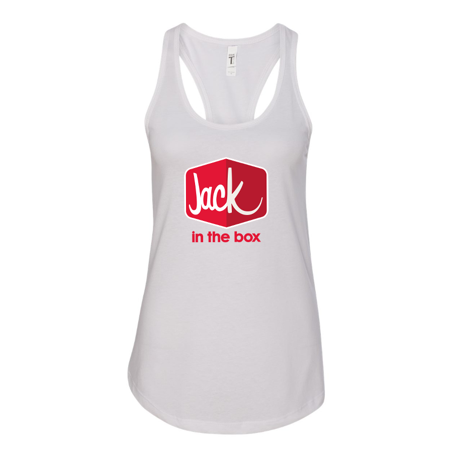 Women's Jack In The Box Racerback Tank Top