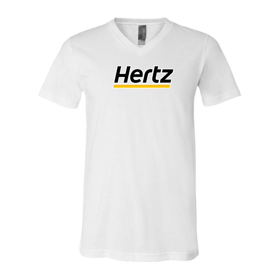 Hertz BELLA CANVAS Jersey V-Neck Tee