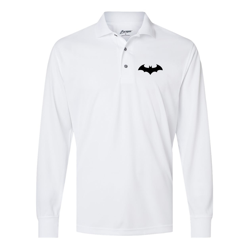 Men's Batman Paragon Prescott Long Sleeve Polo