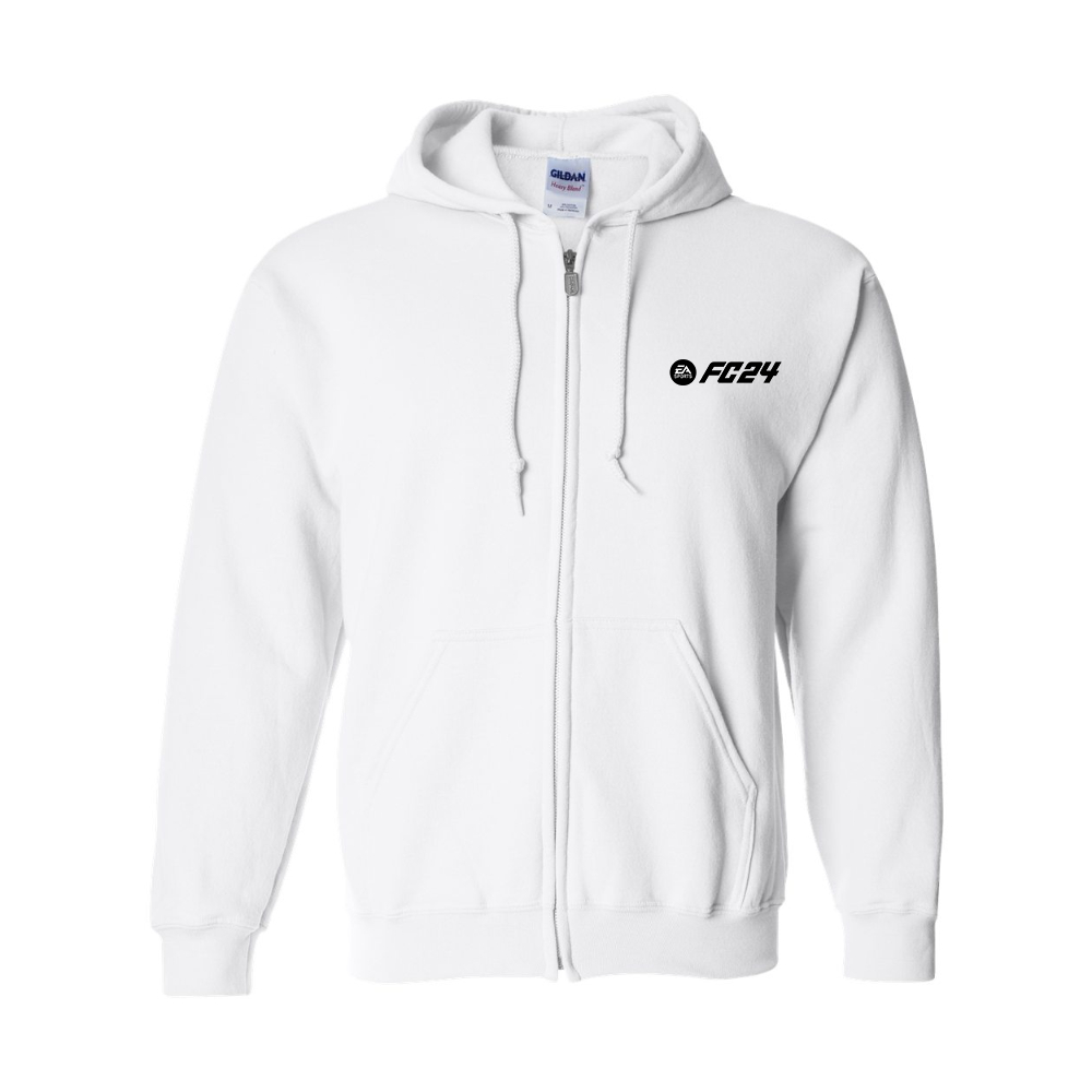 Men's EA Sports FC 24 Gildan Heavy Blend Full-Zip Hooded Sweatshirt