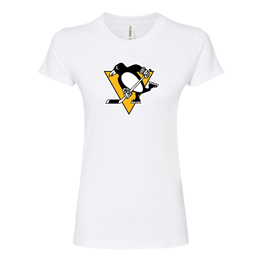 Women's NHL Pittsburgh Penguins Round Neck T-Shirt