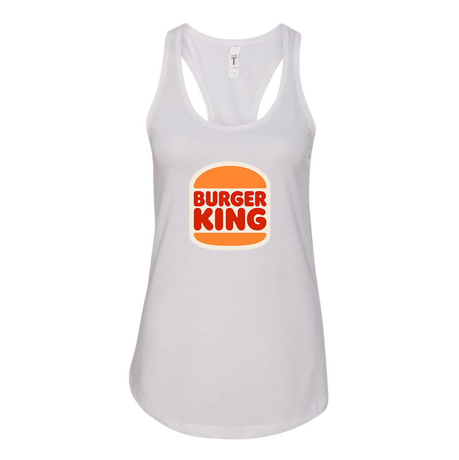 Women's Burger King Racerback Tank Top