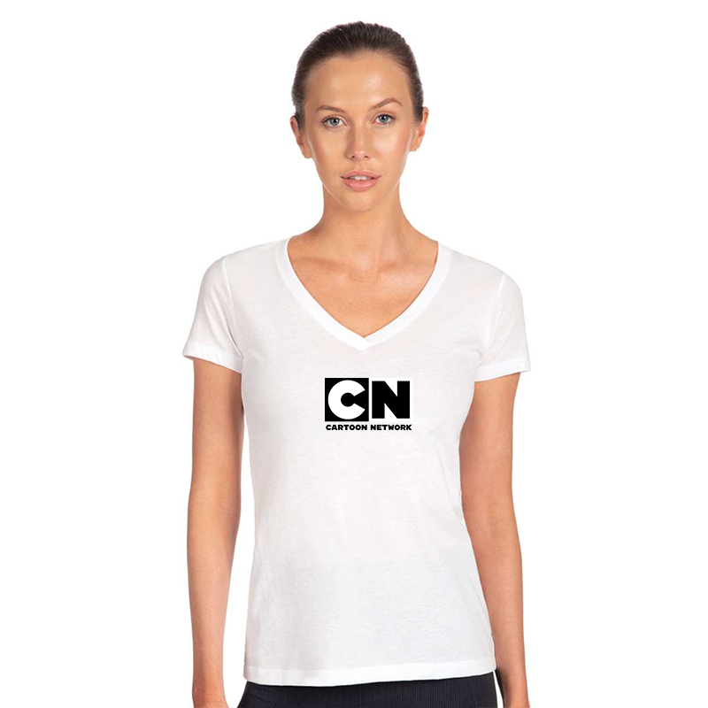 Women's Cartoon Network Next Level Ideal V-Neck T-Shirt