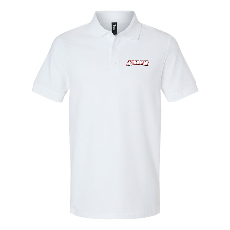 Men's Spider Man Gildan Hammer Pique Polo