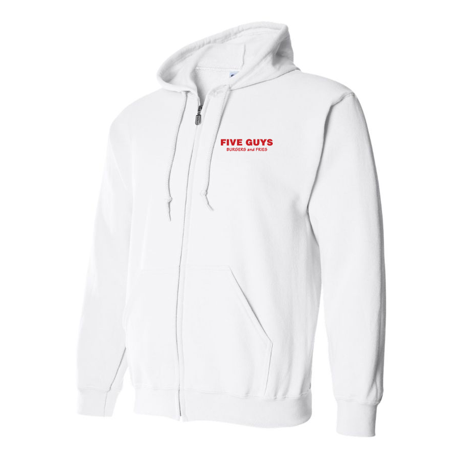 Men's Five Guys Zipper Hoodie