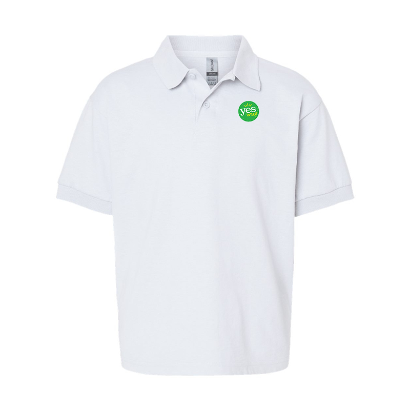 Youth's Yes Way Gildan Dry Blend Jersey Polo