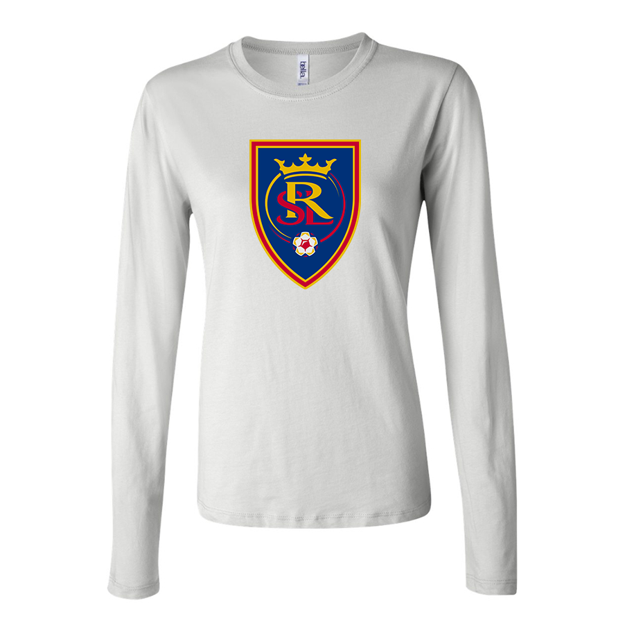 Women's Real Salt Lake Soccer Long Sleeve T-Shirt