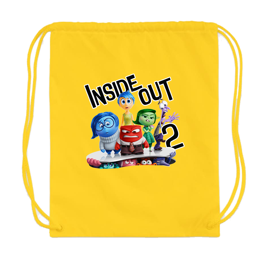 Inside Out 2 Drawstring Bag